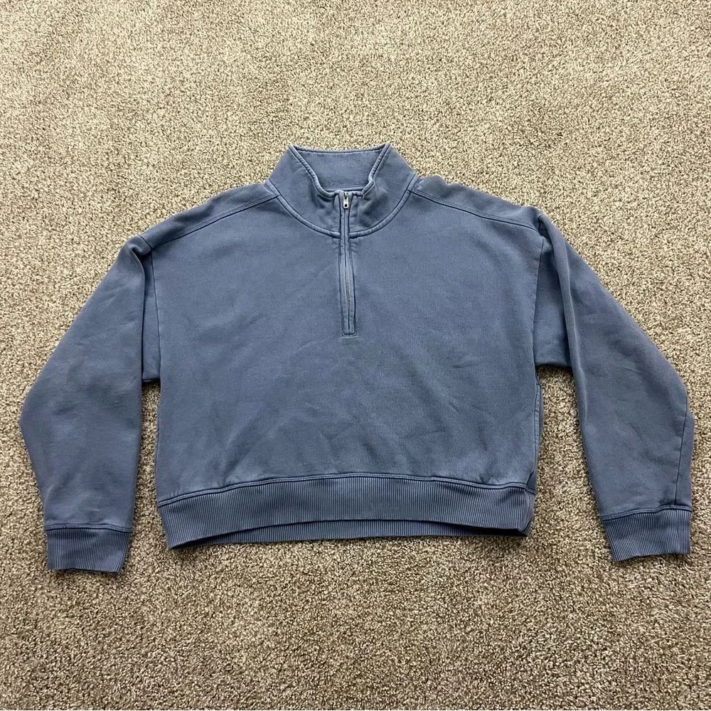 Pink Victoria Secret Quarter Zip Sweatshirt women's L